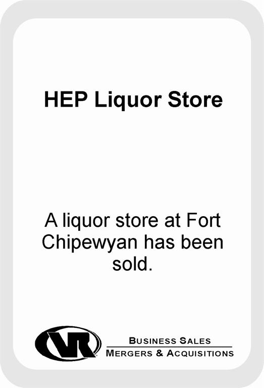 HEP Liquor store